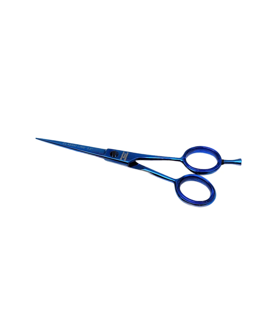 Ножиці перукарські Magnolia 5,5" 'Classic Line' Кобальт синій