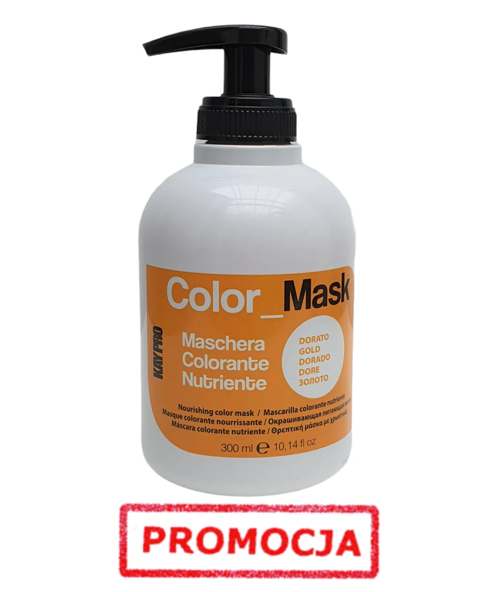 KAYPRO Color_Mask - Maska koloryzująca do włosów - kolor złoty