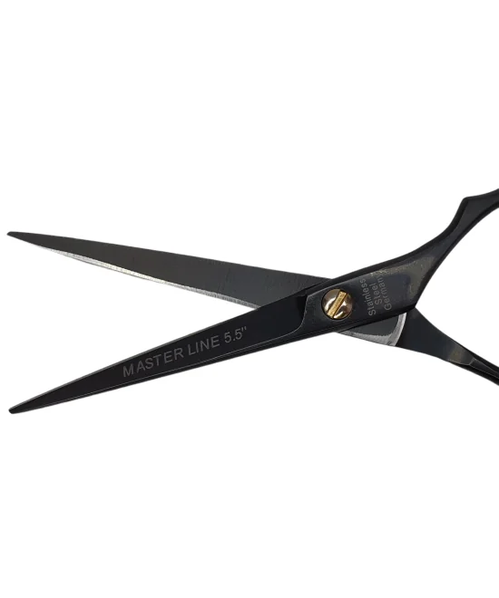 Magnolia Nożyczki Fryzjerskie 5.5" 'Master Line' Carbon Black