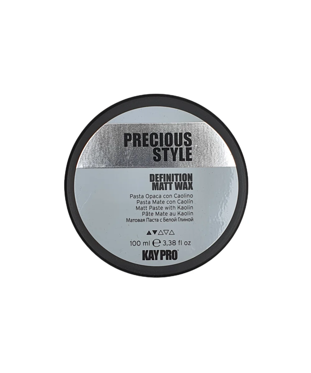 KAYPRO PRECIOUS STYLE DEFINITION MATT WAX МАТУЮЧА ПАСТА З ГЛИНОЮ 100 МЛ