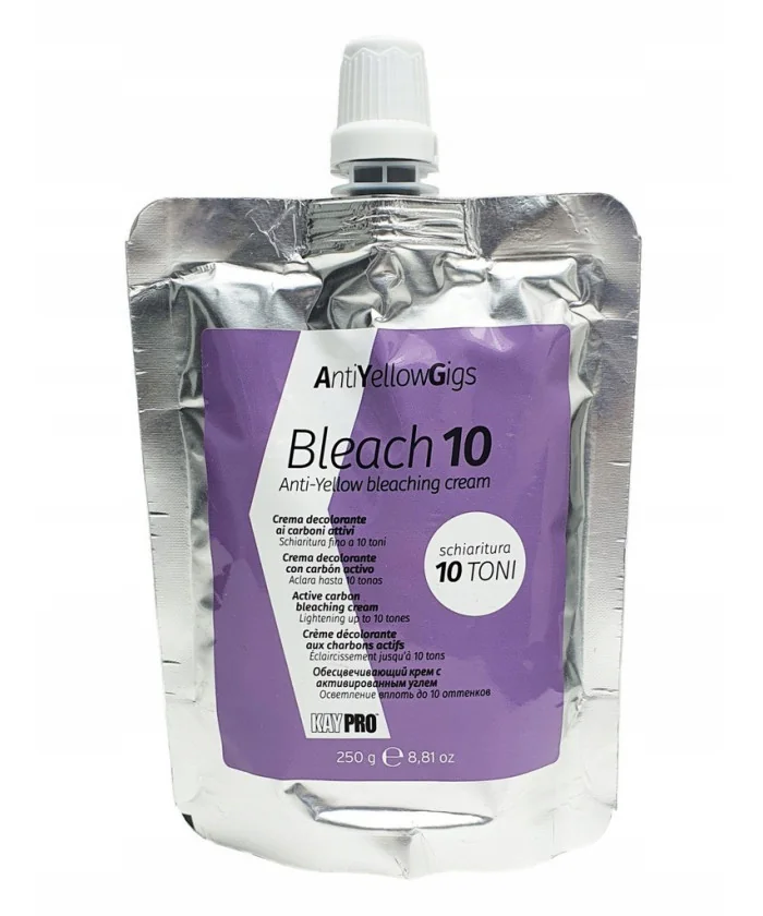 Відбілююча паста Kaypro Bleach 10 Carbon 250 г