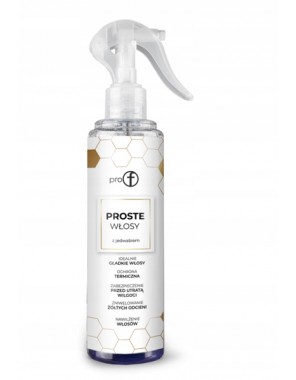 Spray termoochronny do prostowania włosów Pro-F Proste Włosy 250 ml