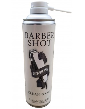 Препарат для чищення та змащування машинок BARBER SHOT Clean&Oil