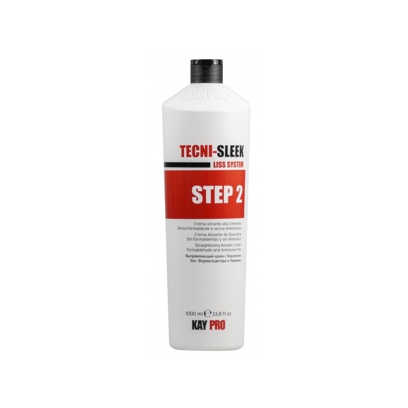 KayPro Tecni-Sleek Step 2 Prostujący krem z keratyną 1000 ml