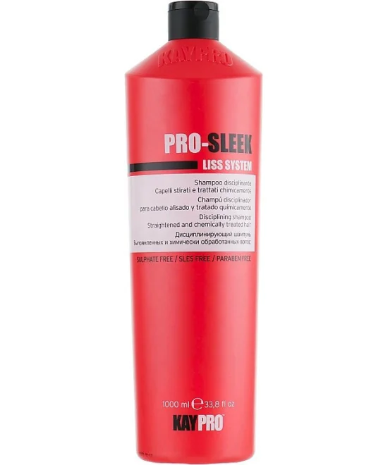 Набір Kaypro Pro-Sleek Care після кератинового випрямлення.