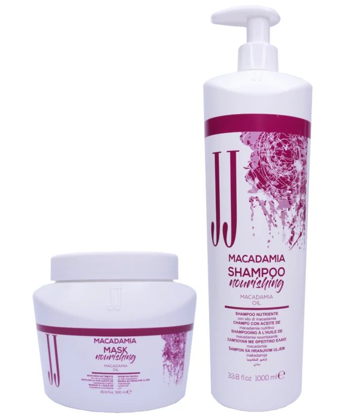 copy of JJ MACADAMIA zestaw Szampon 350ml. + Maska 500ml.