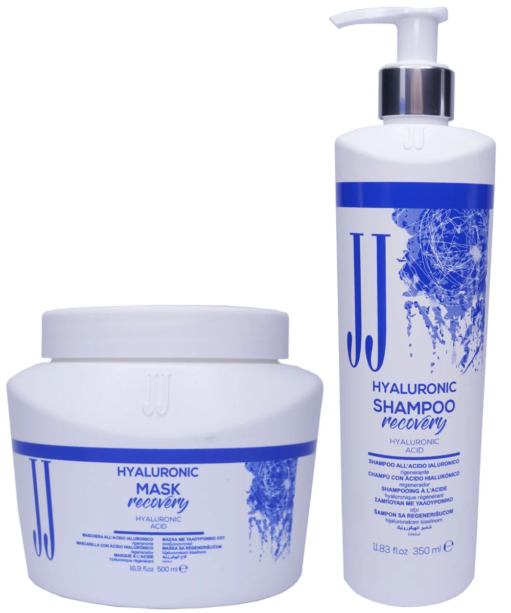 JJ HYALURONIC set Шампунь 350мл. + Маска 500 мл.