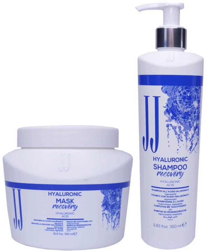 JJ HYALURONIC zestaw Szampon 350ml. + Maska 500ml.