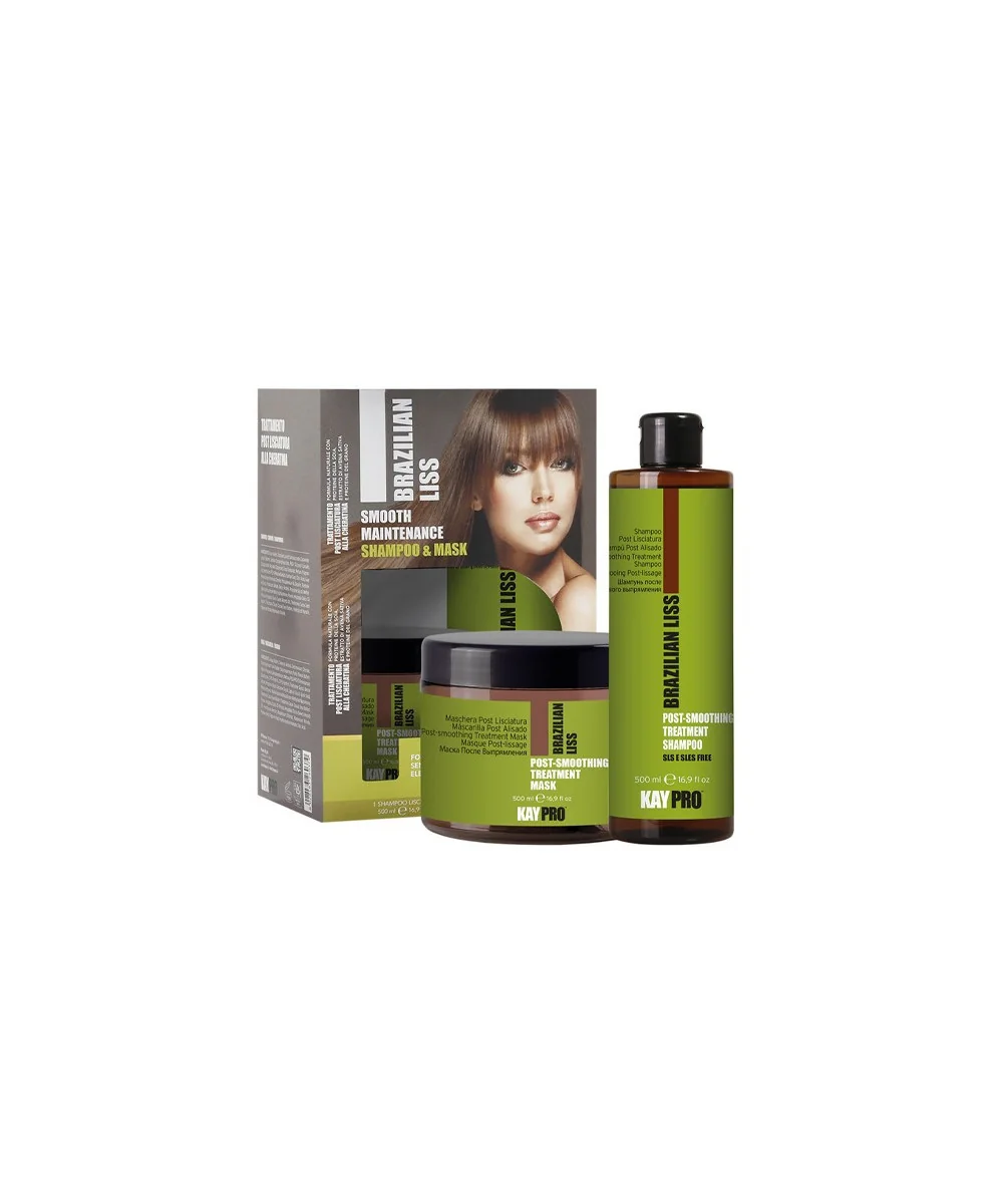 Zestaw BRAZILIAN LISS SZAMPON I MASKA 500ml