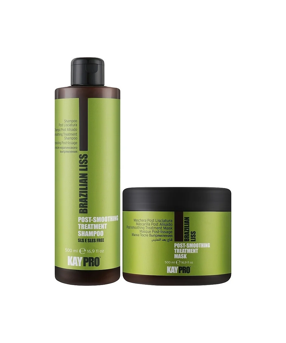 Zestaw BRAZILIAN LISS SZAMPON I MASKA 500ml