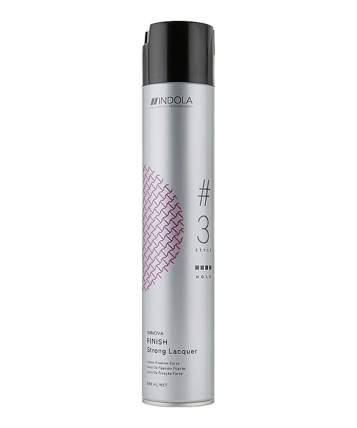 Indola Finish Strong Mocny lakier do włosów, 500ml