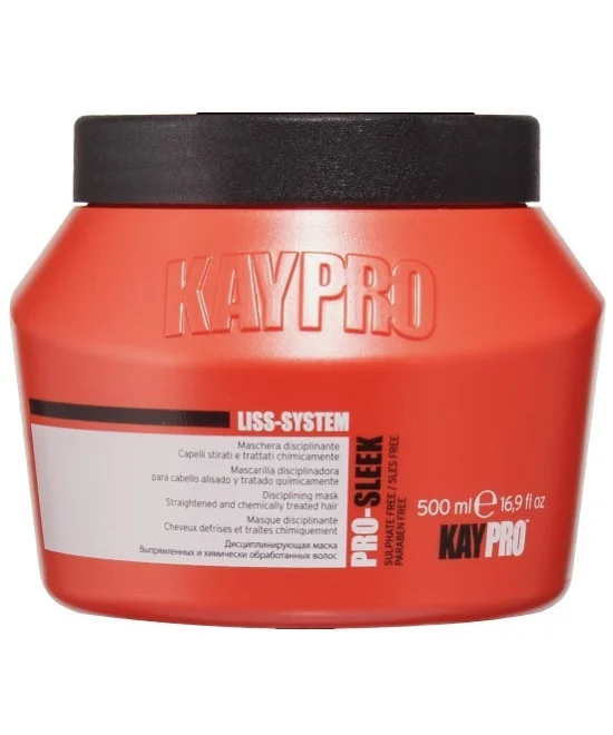 Набір Kaypro Pro-Sleek Care після кератинового випрямлення.