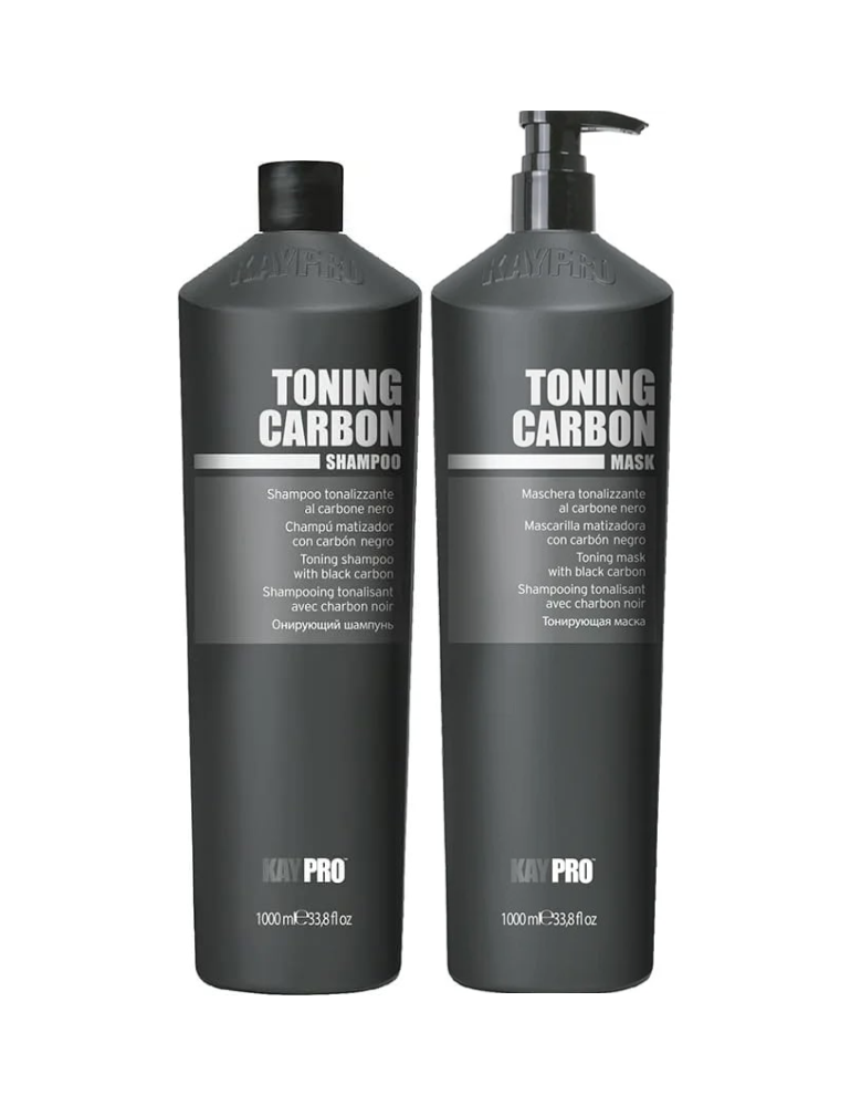 Kaypro Toning Carbon Zestaw Szampon i Maska 1000ml