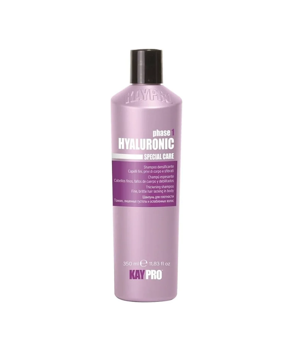MAŁY ZESTAW KayPro Hyaluronic dla cienkich włosów. Szampon 350ml.+Filler+Odżywka