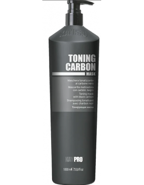 Kaypro Toning Carbon Zestaw Szampon i Maska 1000ml + Pasta Rozjaśniająca