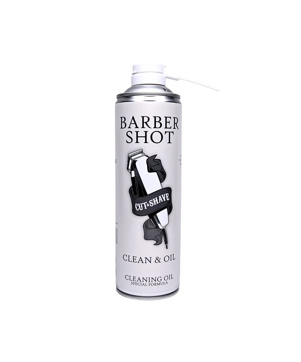 Препарат для чищення та змащування машинок BARBER SHOT Clean&Oil