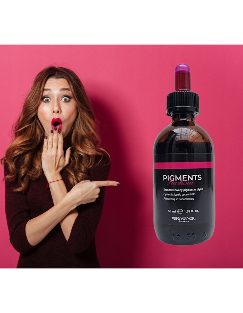 RosaNera PIGMENTS Pigment czysty FUKSJA 50ml