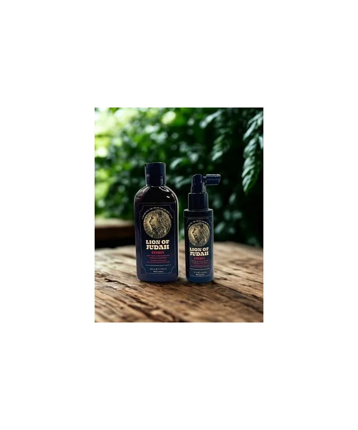 ZESTAW ENERGY Szampon i lotion przeciw wypadaniu Lion of Judah RosaNera