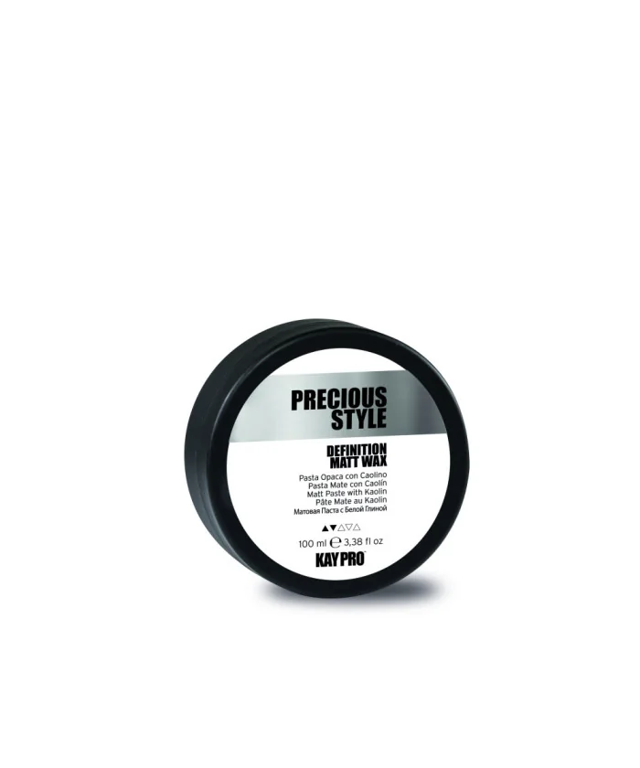 KAYPRO PRECIOUS STYLE DEFINITION MATT WAX МАТУЮЧА ПАСТА З ГЛИНОЮ 100 МЛ